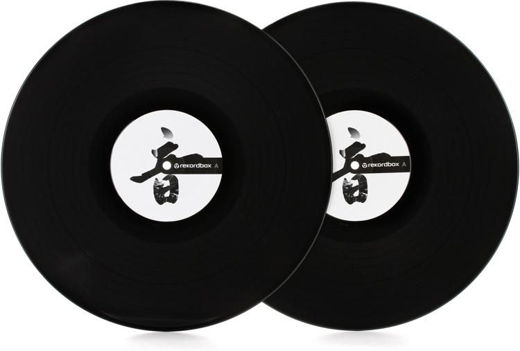 bijnaam Treinstation Prestige Pioneer DJ RB-VD2 12-inch Rekordbox Control Vinyl Pair - Black | Sweetwater