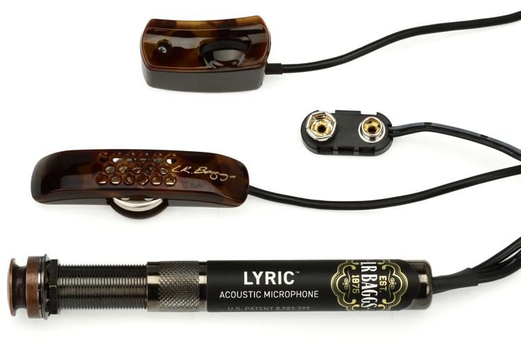 LR Baggs Lyric Acoustic Guitar Microphone System with Preamp | Sweetwater
