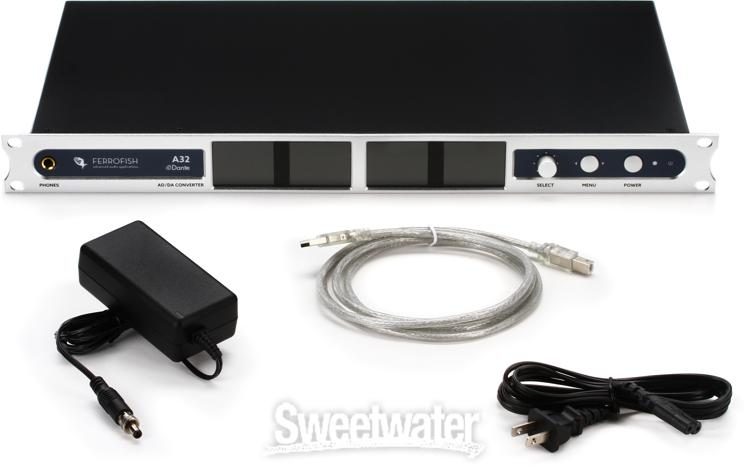 Ferrofish A32 Dante 32 X 32 Ad Da Dante Madi Adat Converter Sweetwater