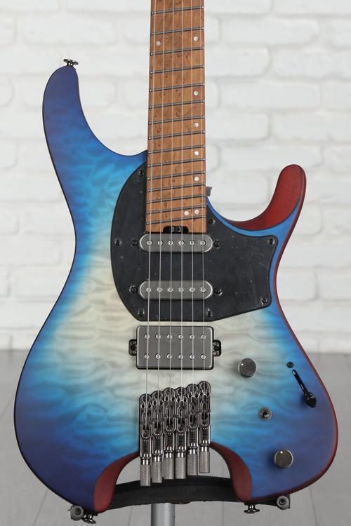 Ibanez QX54QM - Blue Sphere Burst Flat