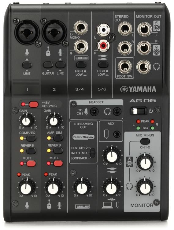 去年の3月購入品ですYAMAHA AG06 MK2. - 配信機器・PA機器 ...