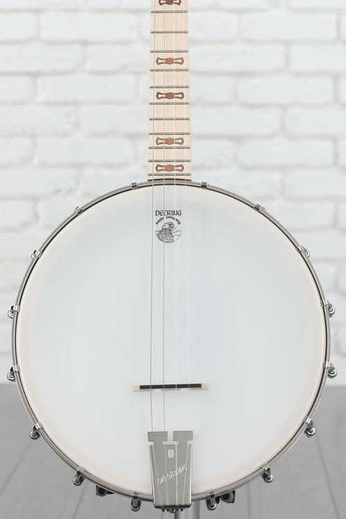 Deering Goodtime 17-fret Open-back 4-string Tenor Banjo - Blonde Satin