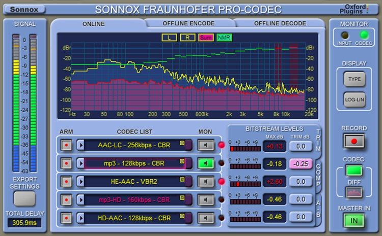 sonnox fraunhofer pro-codec plug-in
