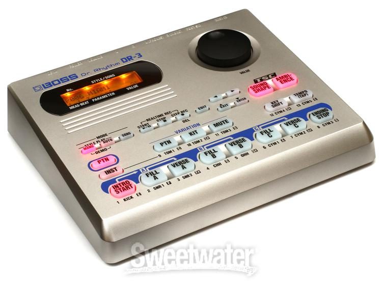 Boss DR-3 Dr. Drum Machine | Sweetwater