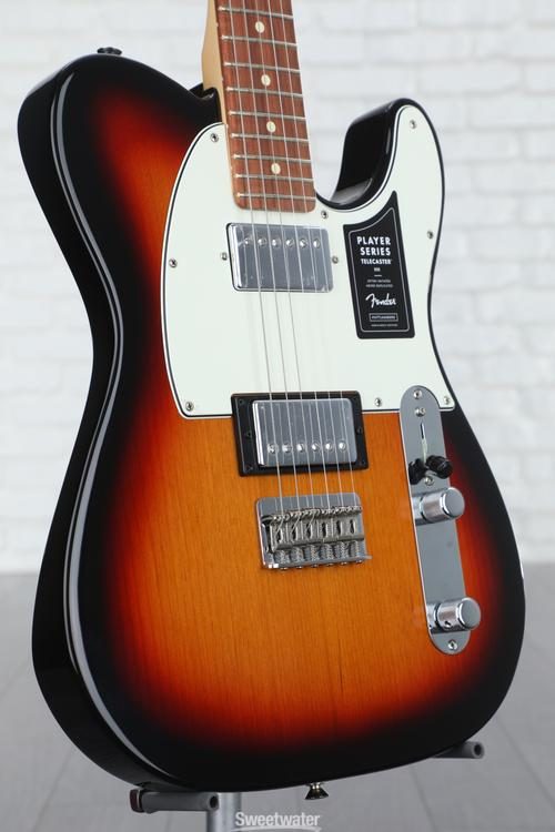 Fender Player Telecaster HH - 3-Tone Sunburst with Pau Ferro