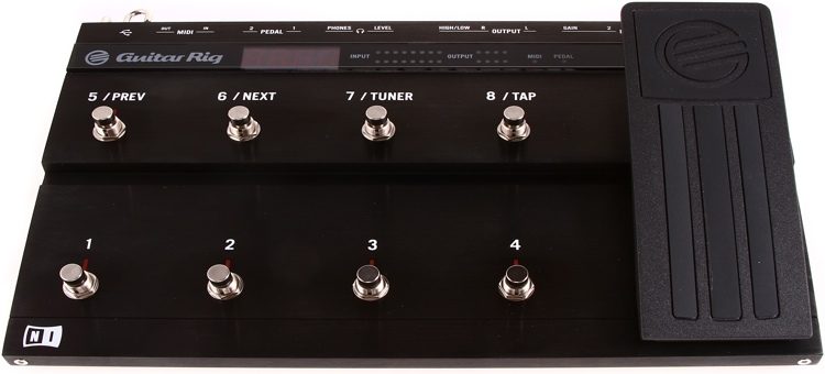 guitar rig pedal controller