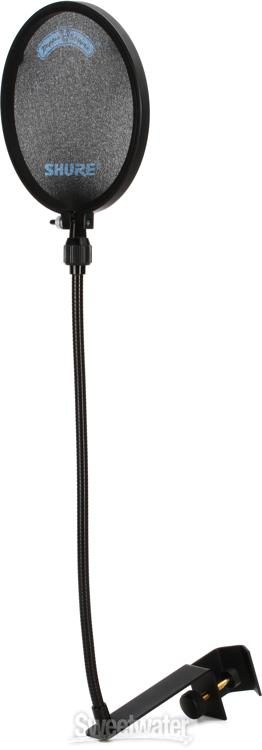 Shure PS-6 Popper Stopper Pop Filter with Metal Gooseneck and 
