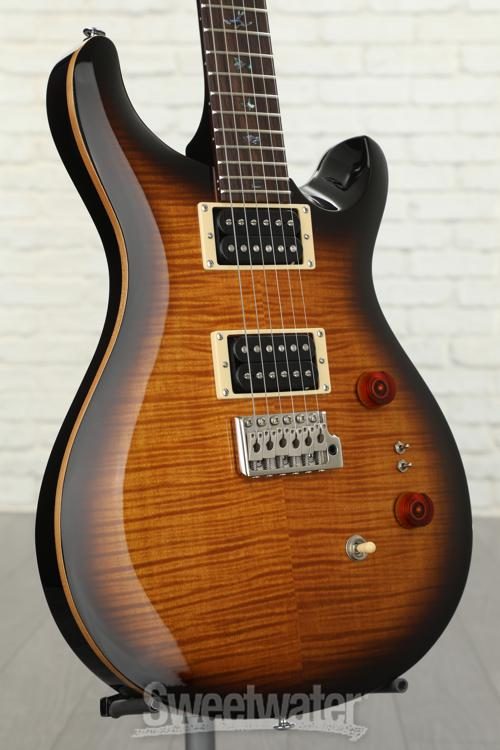 PRS SE Custom 24 35th Anniversary Electric Guitar - Black Gold 
