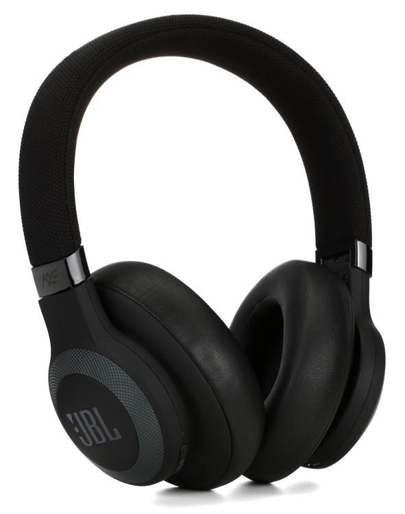 sofa praktisk backup JBL Lifestyle E65BTNC Over-Ear Bluetooth Noise-canceling Headphones - Black  | Sweetwater