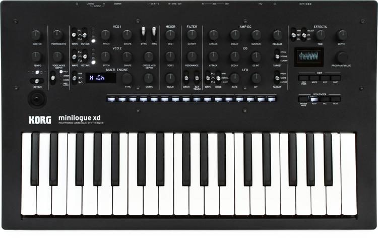 Korg minilogue XD 4-voice Analog Synthesizer Sweetwater