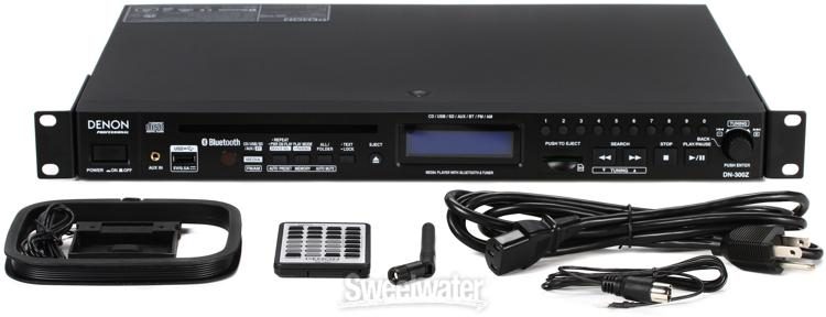 Denon DN-300Z CD/Media Player with Bluetooth Receiver and AM/FM Tuner