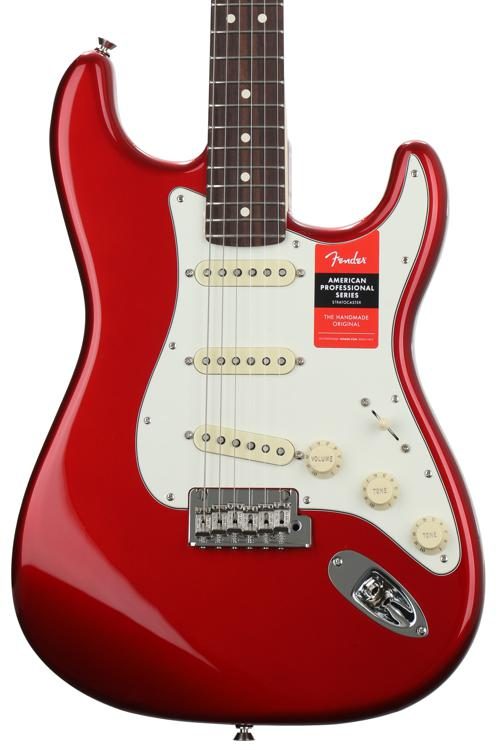 Fender Professional Stratocaster - Apple Red with Rosewood | Sweetwater