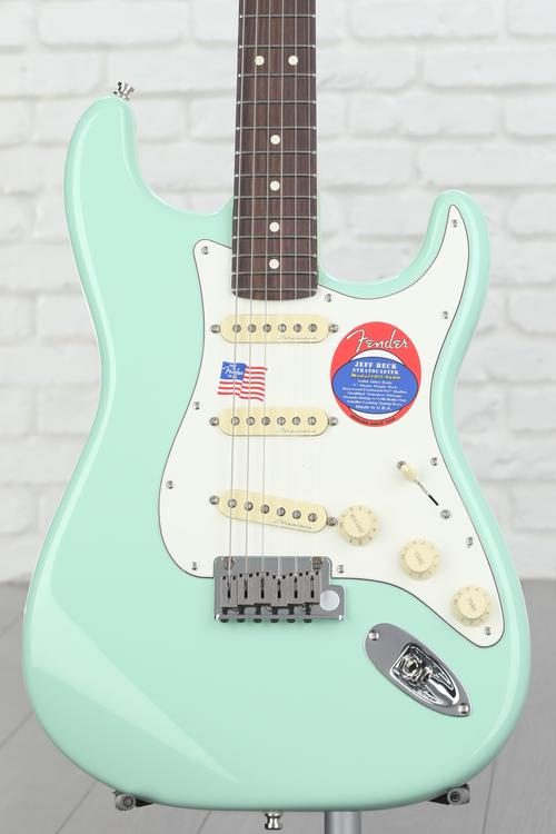 Fender Jeff Beck Stratocaster - Surf Green with Rosewood Fingerboard