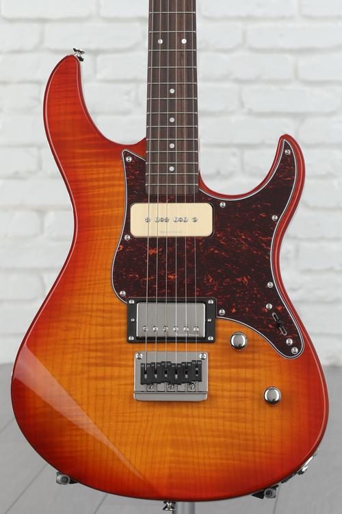 Yamaha PAC611HFM Pacifica - Light Amber Burst