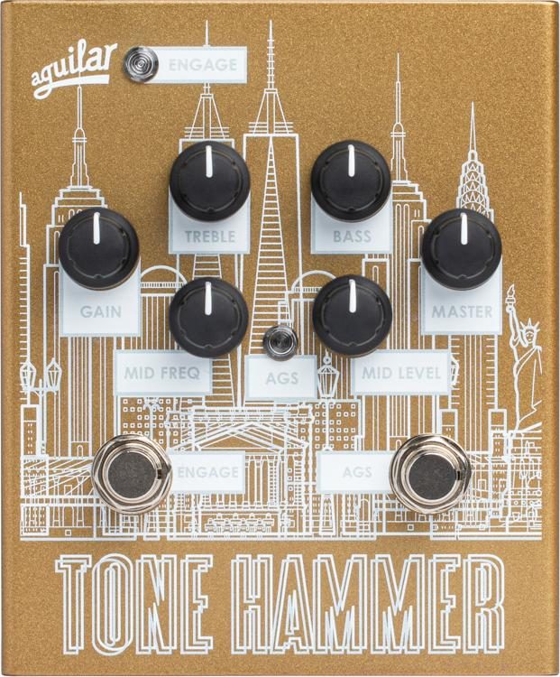 Aguilar Tone Hammer Preamp/Direct Box - Limited Edition Gold | Sweetwater