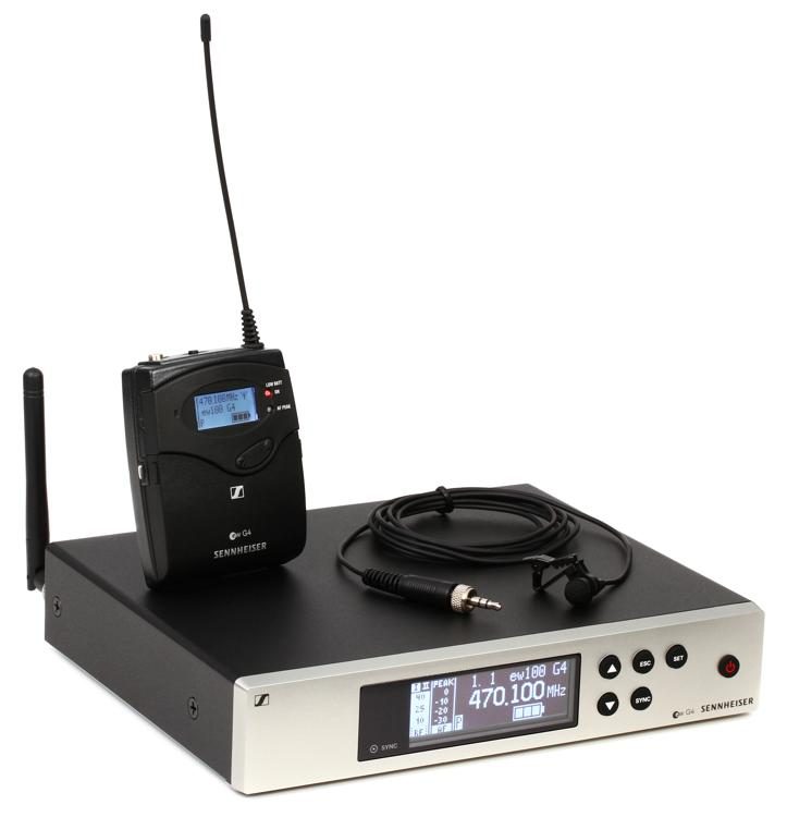 Sennheiser EW 100 G4-ME2 Wireless Lavalier Microphone System - A 