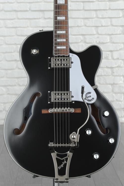 Epiphone Emperor Swingster Hollowbody - Black Aged Gloss