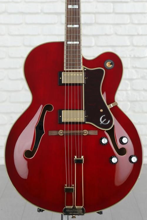 Epiphone Broadway Hollowbody Electric Guitar - Wine Red