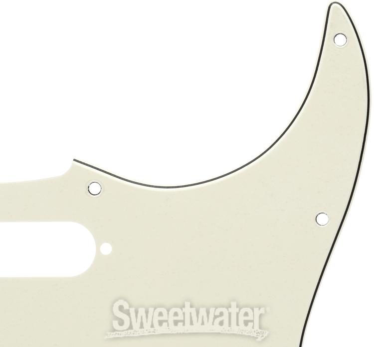 Fender 11-hole Modern-style Stratocaster S/S/S Pickguard - Parchment |  Sweetwater