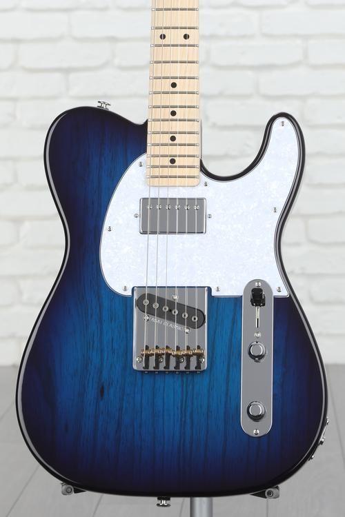 G&L Fullerton Deluxe ASAT Classic Bluesboy Electric Guitar - Blueburst