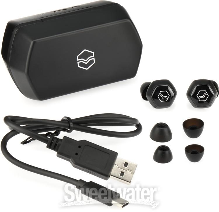 V-Moda Hexamove Lite Wireless Earbuds - Black | Sweetwater