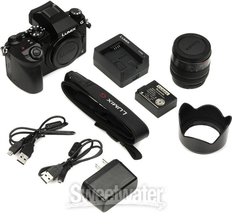 Uittrekken Commandant energie Panasonic Lumix G7 4K Mirrorless Camera with 14-42mm Lens | Sweetwater