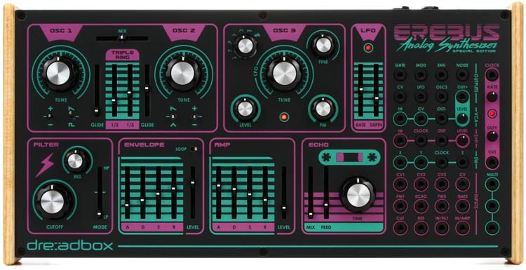 Dreadbox Erebus V3 Duophonic Synthesizer Special Edition | Sweetwater