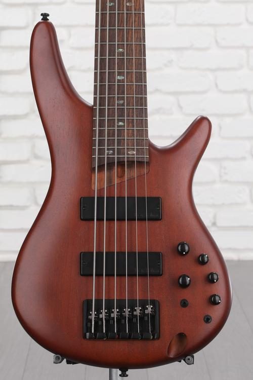 Ibanez SR506E Bass Guitar - Brown Mahogany | Sweetwater