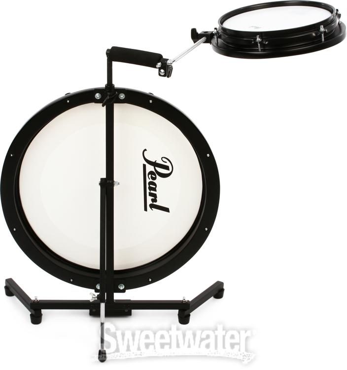 Pearl Compact Traveler 2 Piece Drum Set With Snare Drum Sweetwater
