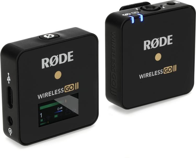 Rode Wireless GO II Single Channel Wireless Microphone System