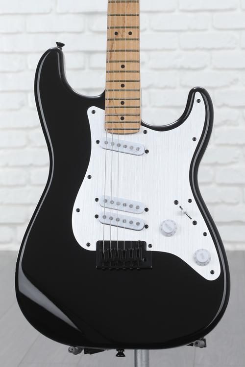 Squier Contemporary Stratocaster Special - Black with Silver Anodized  Pickguard