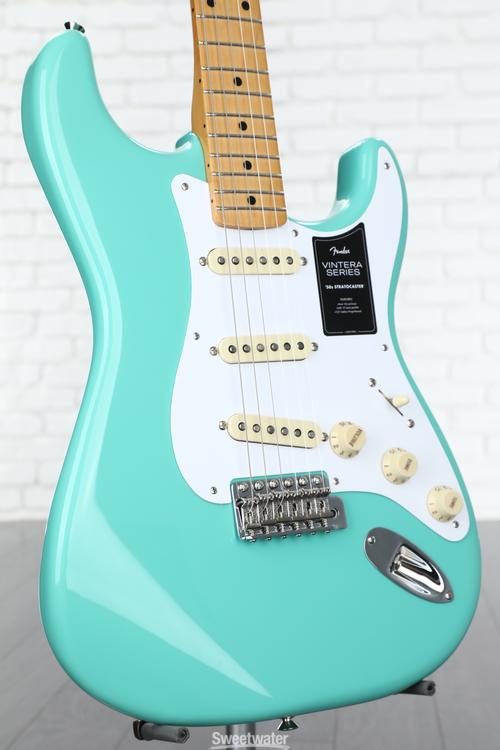 fender strat seafoam green