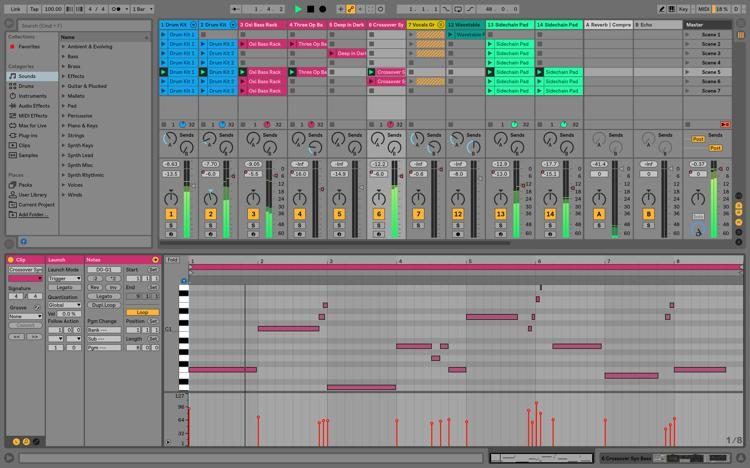 ableton live 10 standard vs logic pro x