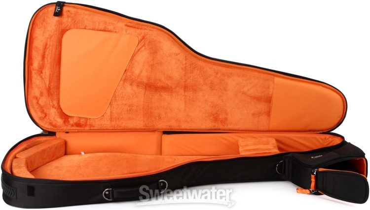 Black Gruv Gear GigBlade Side-carry Hybrid Gig Bag for Semi-Hollowbody Guitar 