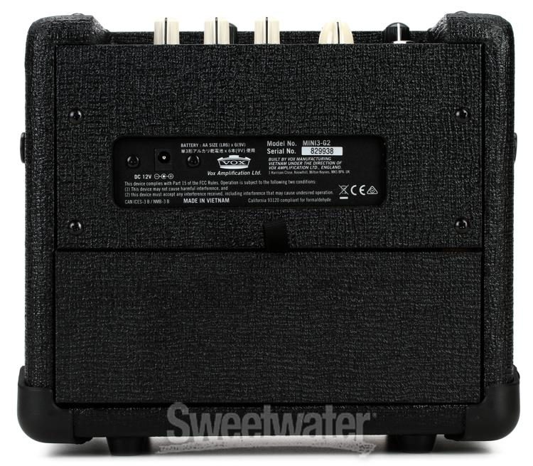 Vox MINI3 G2 3-watt 1x5" Modeling Amp - Classic | Sweetwater