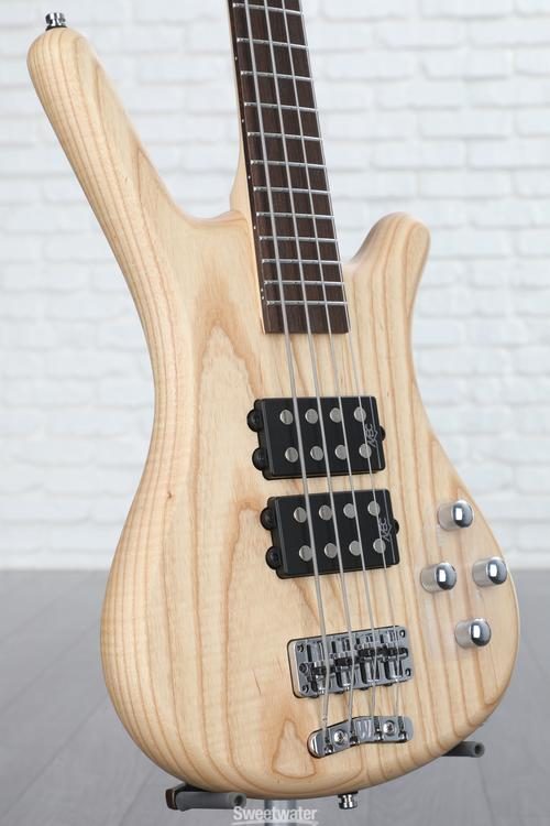 Warwick RockBass Corvette 
 4-string Bass Guitar - Natural Transparent  Satin