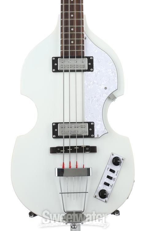 white hofner violin bass