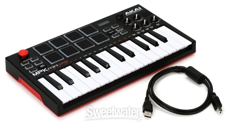 Akai Professional MPK Mini Play 25-key Portable Keyboard and MIDI  Controller | Sweetwater