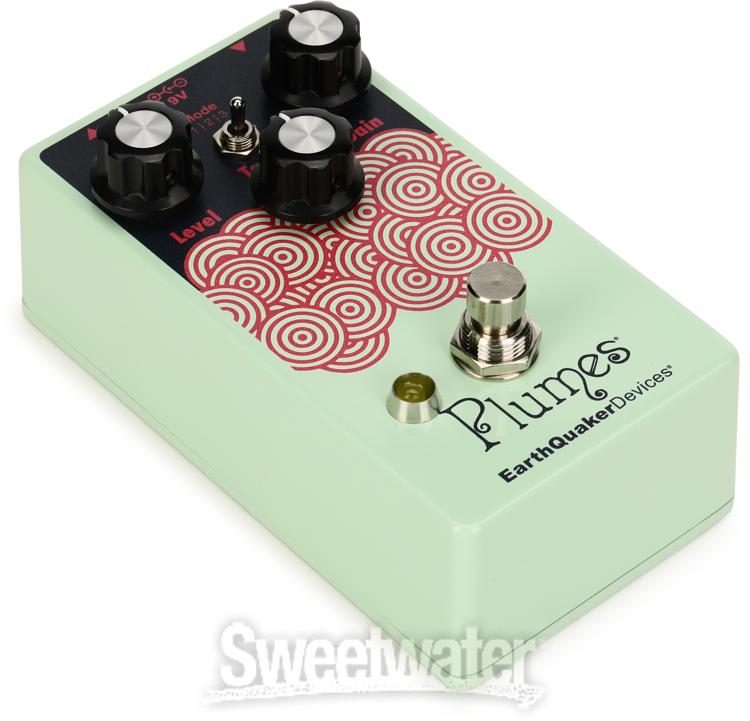 EarthQuaker Devices Plumes Small Signal Shredder Overdrive Pedal - Citron,  Sweetwater Exclusive