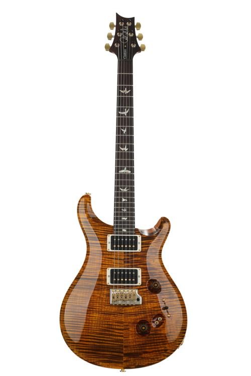 PRS Custom 24-08 Electric Guitar with Pattern Regular Neck - Yellow Tiger  10-Top