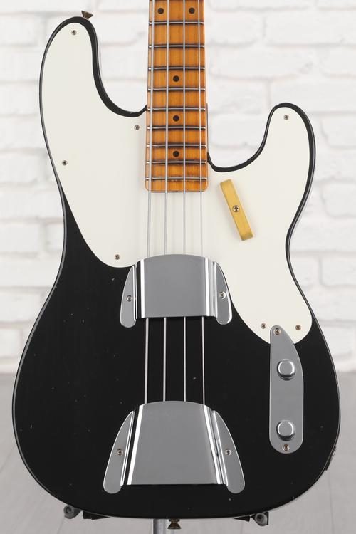 Fender Custom Shop '53 Precision Bass Journeyman Relic - Aged Black