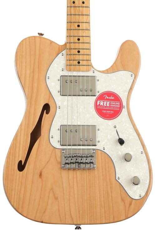Squier Classic Vibe '70s Telecaster Thinline - Natural | Sweetwater