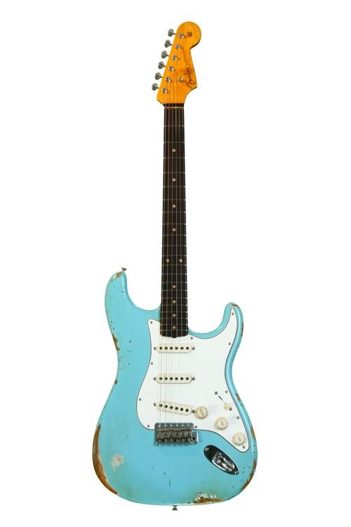 fender custom shop 1959 stratocaster heavy relic daphne blue