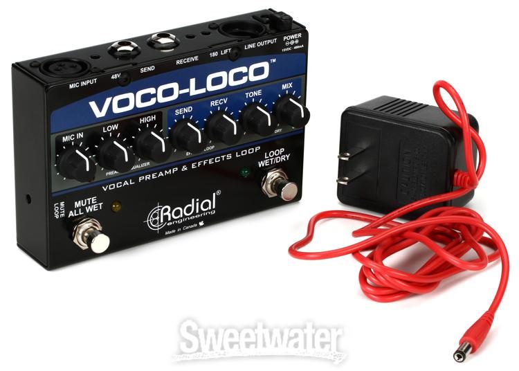 Radial Voco-Loco Microphone Loop & for Guitar Effects | Sweetwater