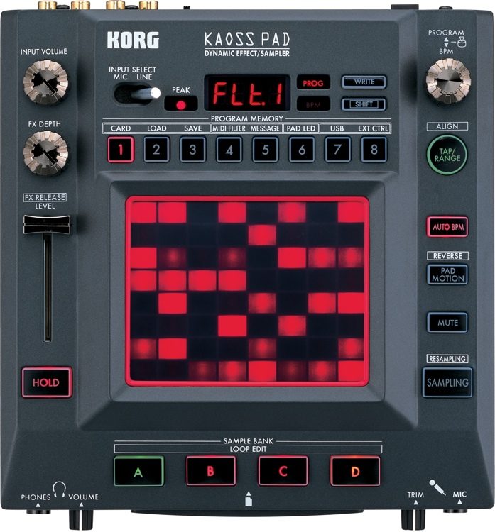 通販セールD055T381●KORG KAOSS PAD KP3 箱付き DJエフェクター