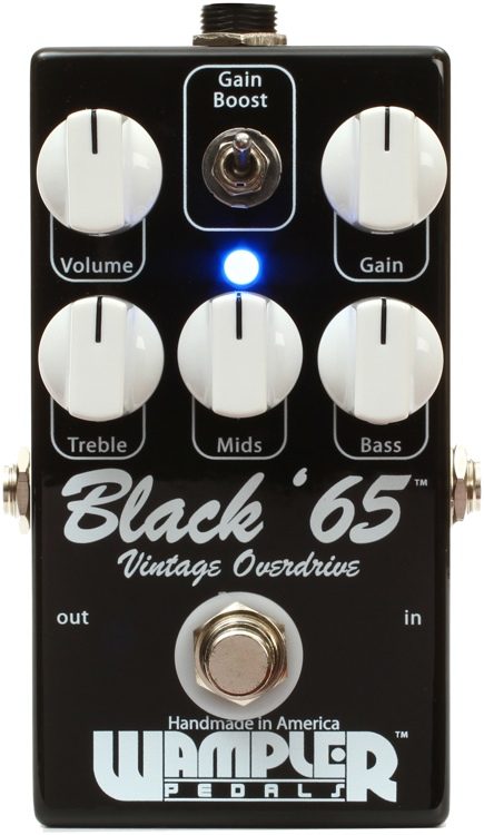 Wampler Black '65 Overdrive | Sweetwater