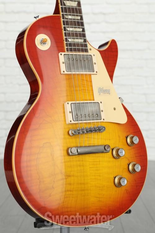 Gibson Custom 1960 Les Paul Standard Reissue VOS - Washed Cherry Sunburst