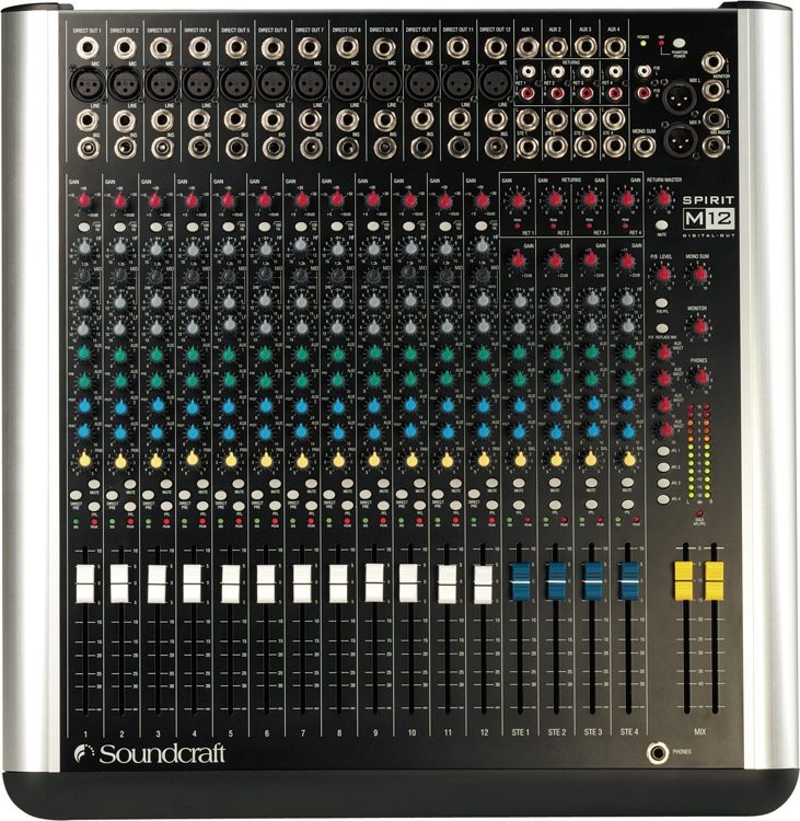 Soundcraft Spirit M12 | Sweetwater