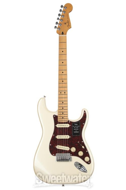 Fender Player Plus Stratocaster Electric Guitar - Olympic Pearl