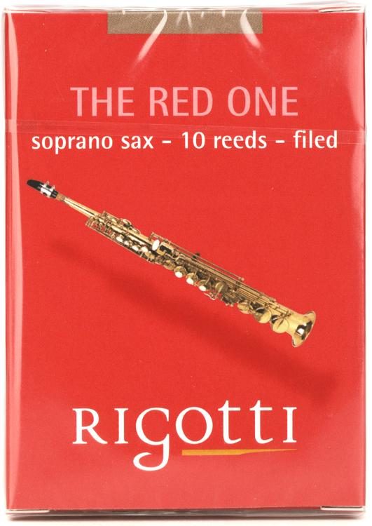 Rigotti RG.CSS Gold Classic Soprano Saxophone Reeds 3 Light (10pack